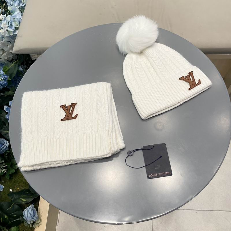 LV scarf hat (2)